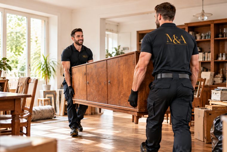 Räumung und Entrümpelung durch M&A